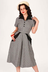 Weekend Doll Sophia Dress Dogtooth