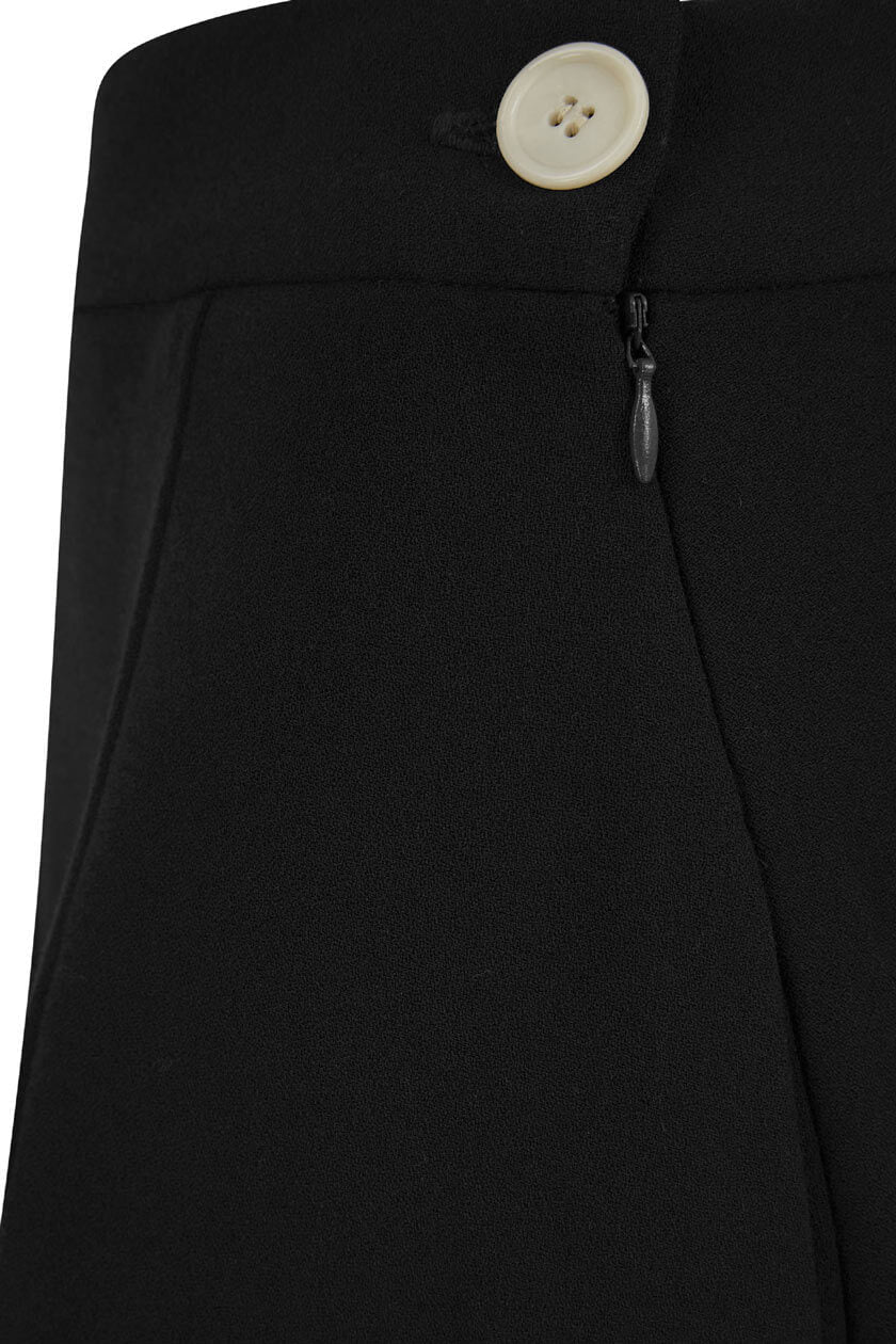 Weekend Doll Classic 1940s Style A-Line Skirt #farve_black
