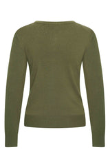 Zilch Bambus Cardigan Army #farve_army