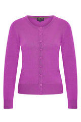 Zilch Bambus Cardigan Berry #farve_berry