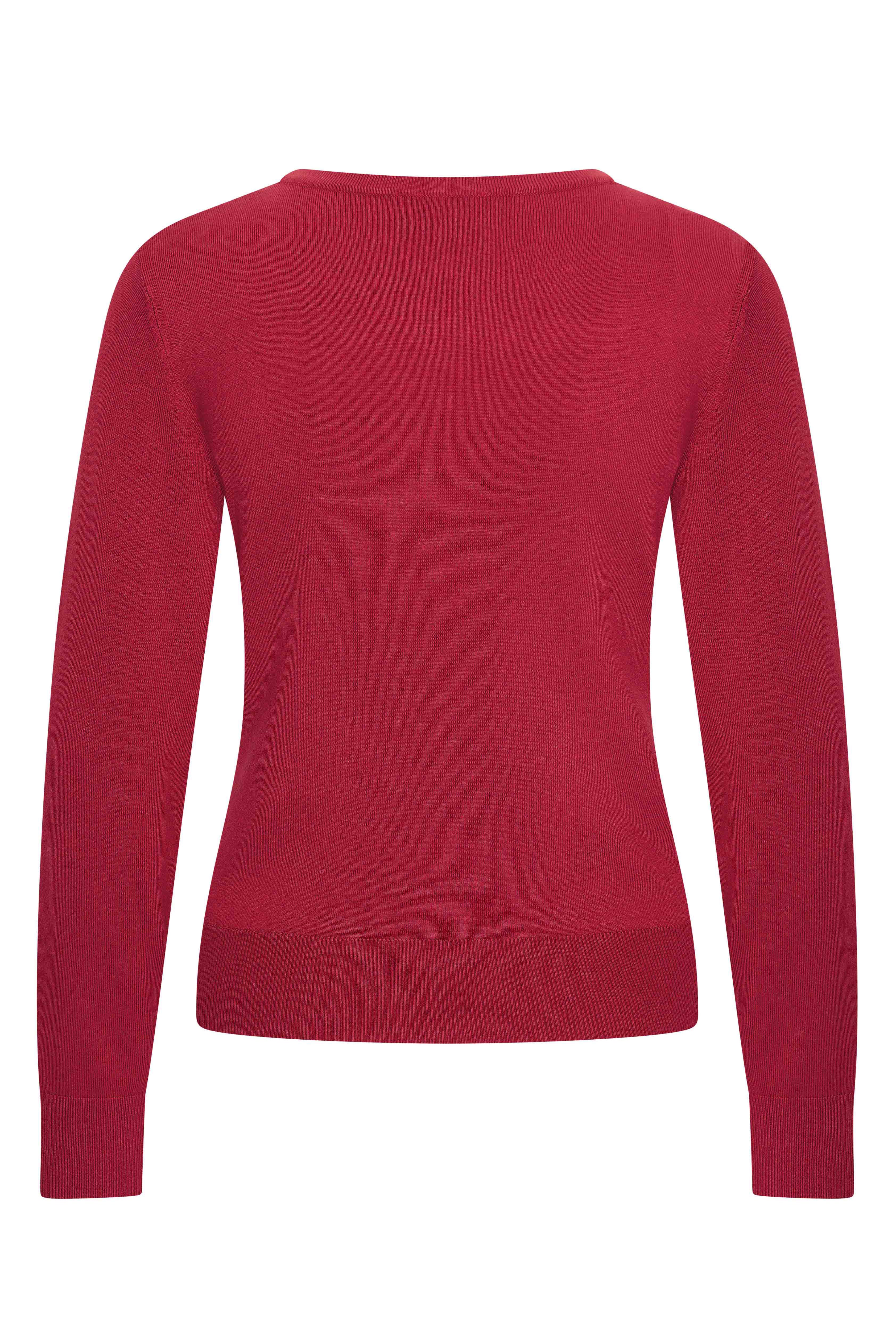 Zilch Bambus Cardigan Ruby #farve_ruby