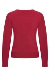 Zilch Bambus Cardigan Ruby #farve_ruby