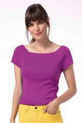 Zilch Bambus Top Berry - Sophies.dk #farve_berry