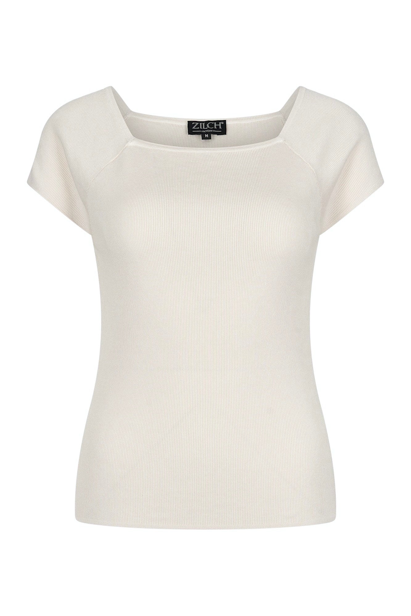 Zilch Bambus Top Off White - Sophies.dk #farve_off-white