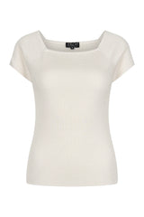 Zilch Bambus Top Off White - Sophies.dk #farve_off-white