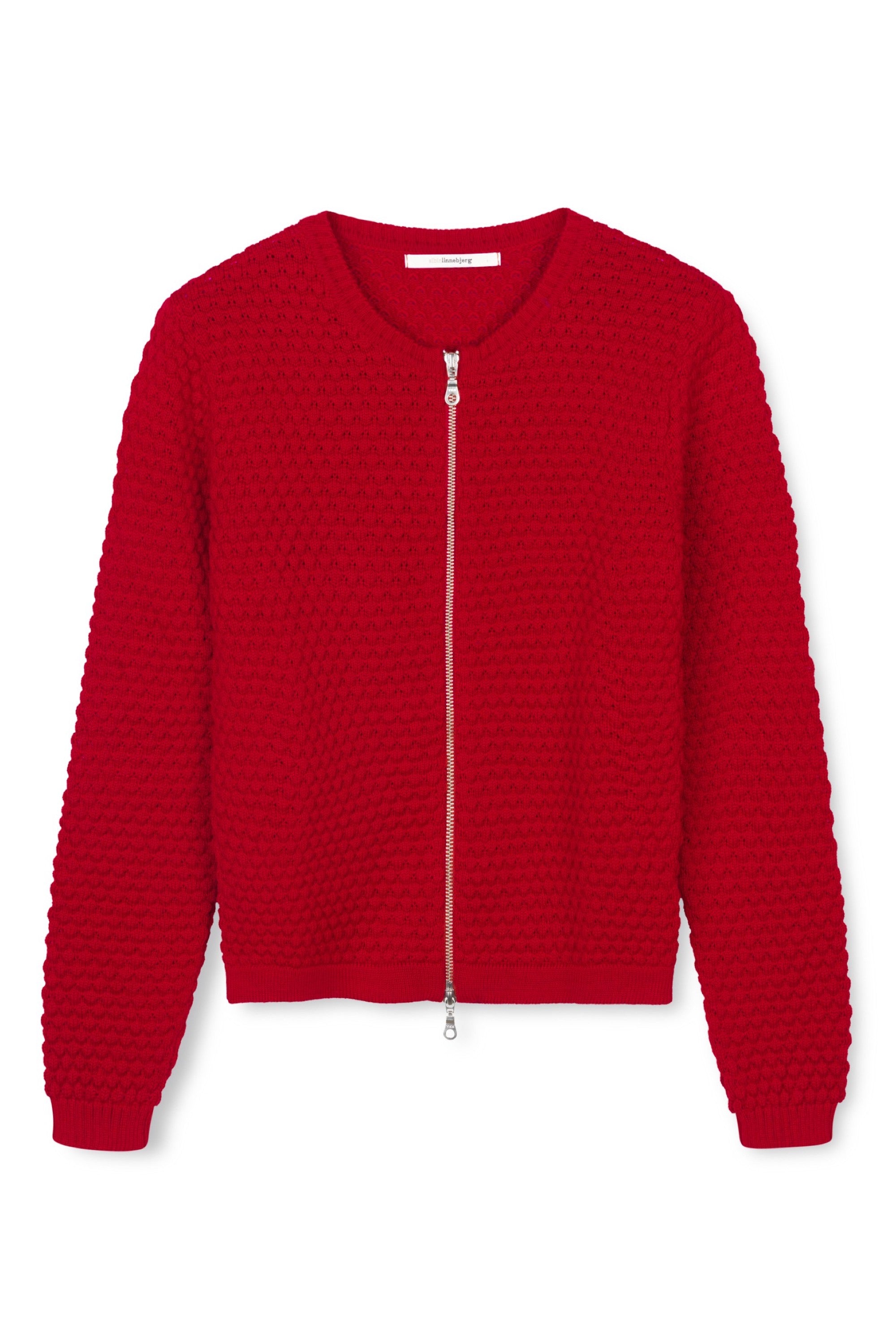 Sibin Linnebjerg Ane Cardigan #farve_red