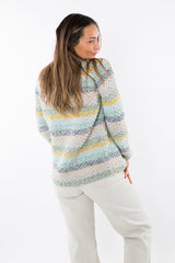 Fuza Wool Multi Cardigan