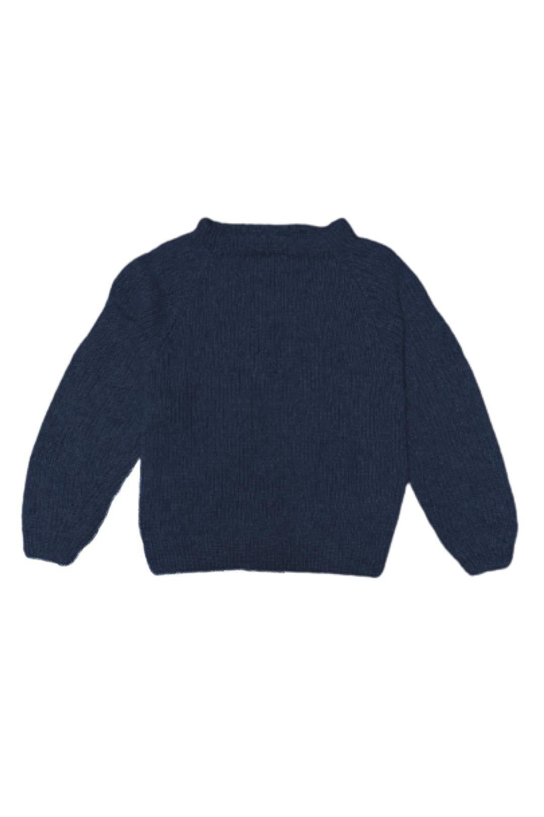 Coffee Peace Sweater - Coffee Beanies-Sophies.dk #farve_dark-blue
