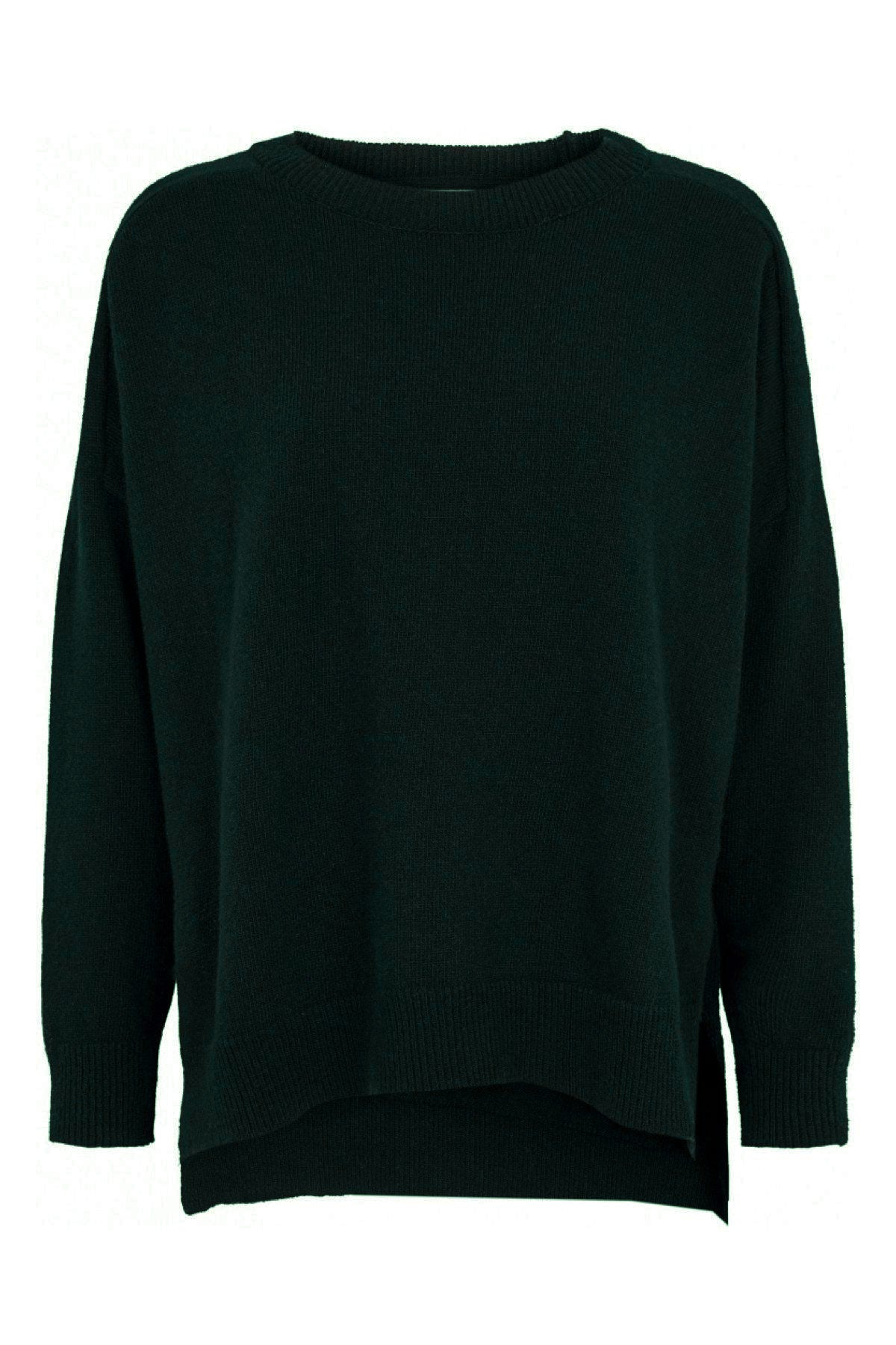 Klitmøller Cirkeline Knit Sweater #farve_moss-green