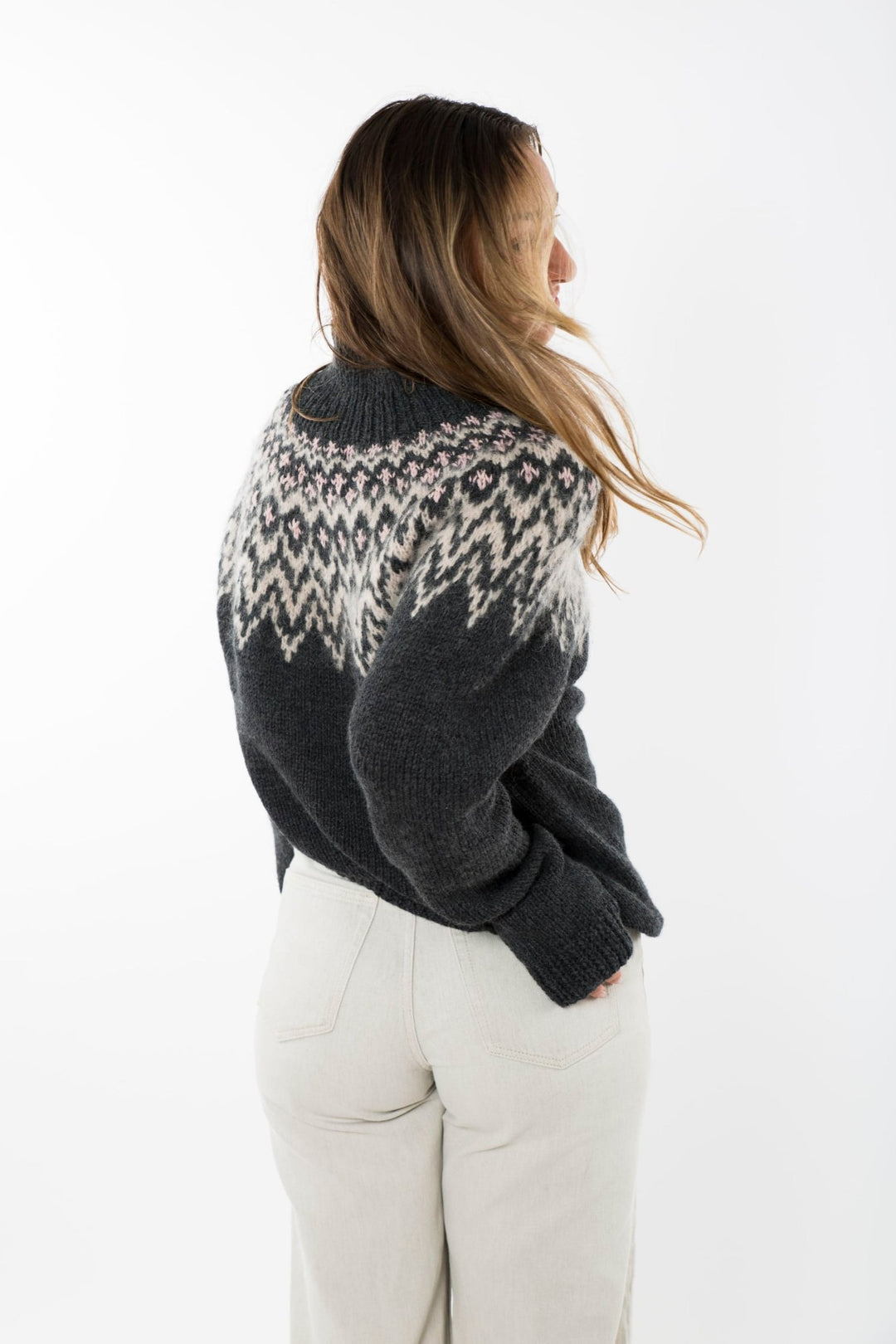 Fuza Wool Che Che Sweater High Neck