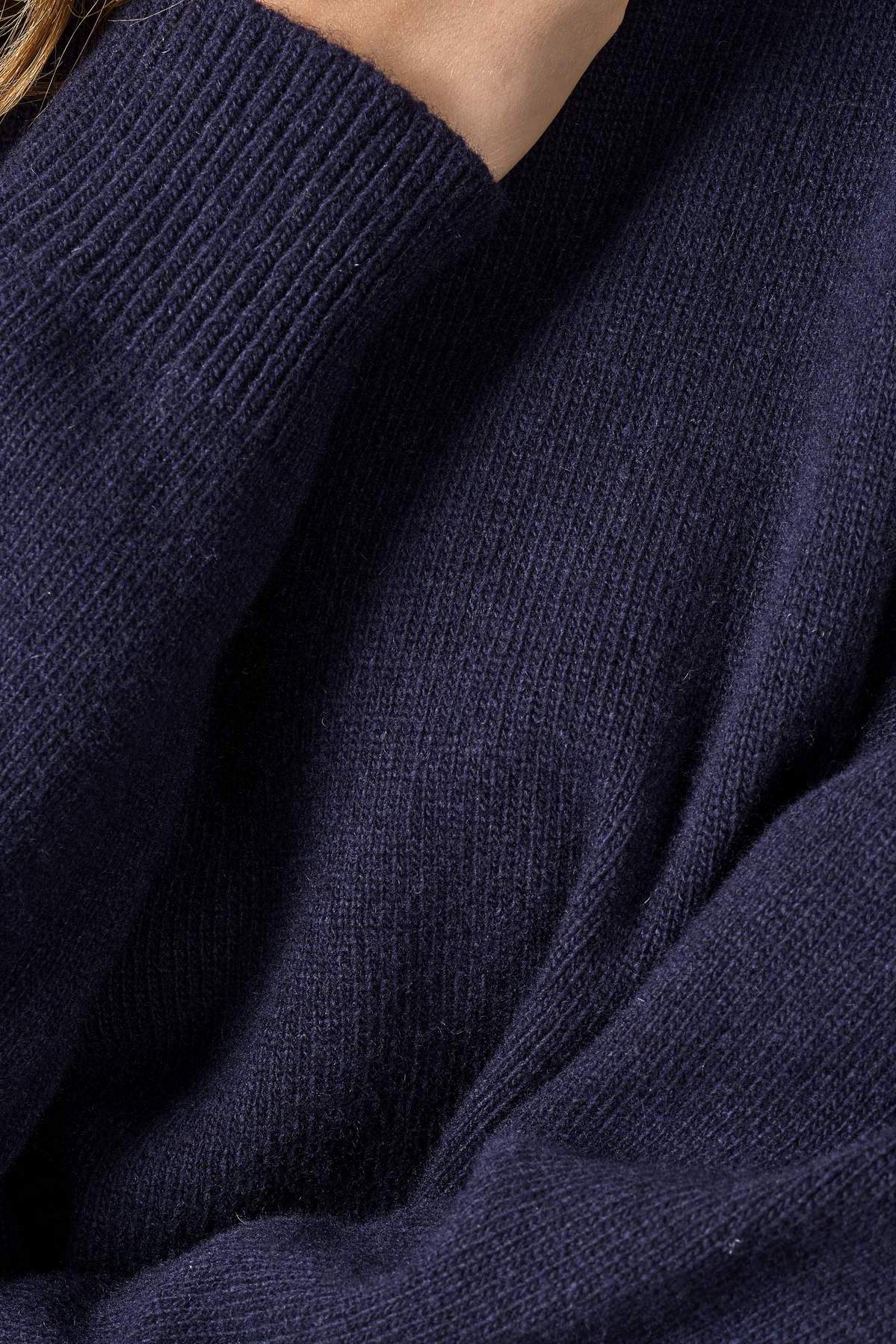 Klitmøller Cirkeline Knit Sweater #farve_deep-blue