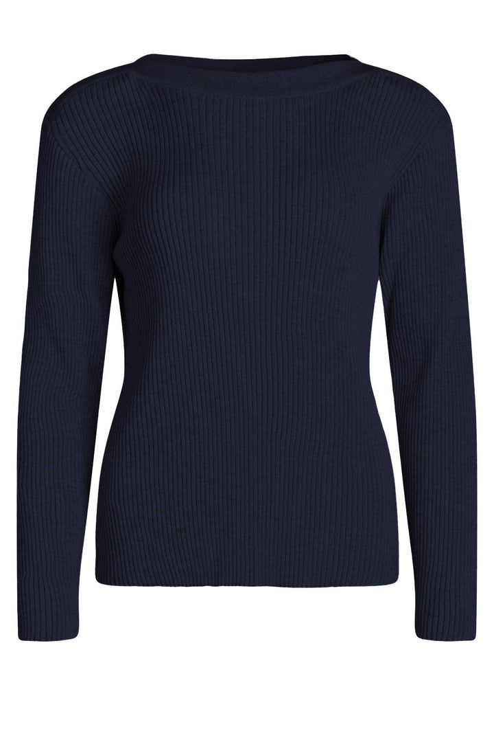 Klitmøller Maj Knit Sweater - Navy-Klitmøller-Sophies.dk