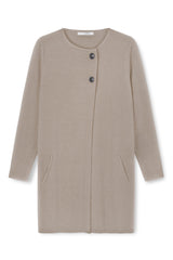 Sibin Linnebjerg Margit Cardigan #farve_light-sand