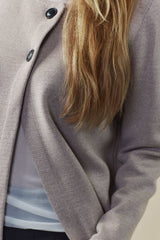 Sibin Linnebjerg Margit Cardigan #farve_light-sand