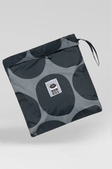 Rainkiss Rain Poncho - Black Polka
