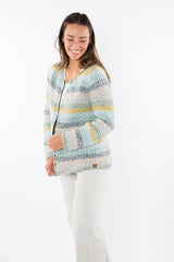 Fuza Wool Multi Cardigan