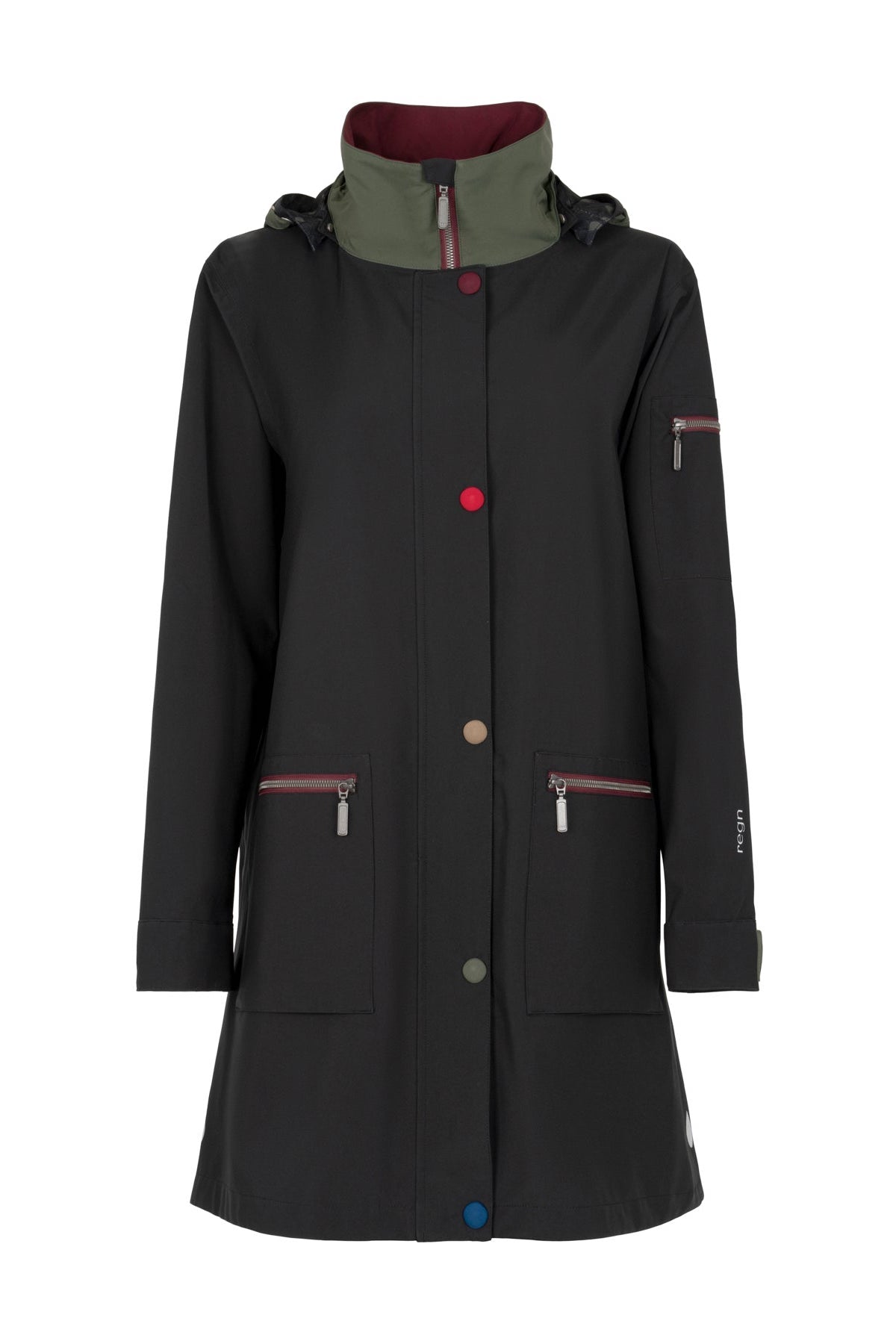 Regn Ea Jacket #farve_black