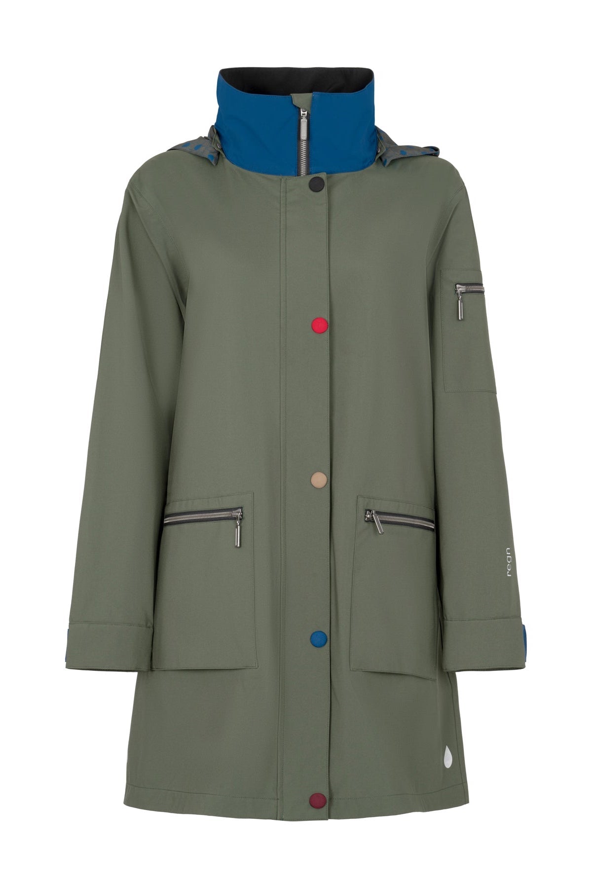 Regn Ea Jacket #farve_kaki