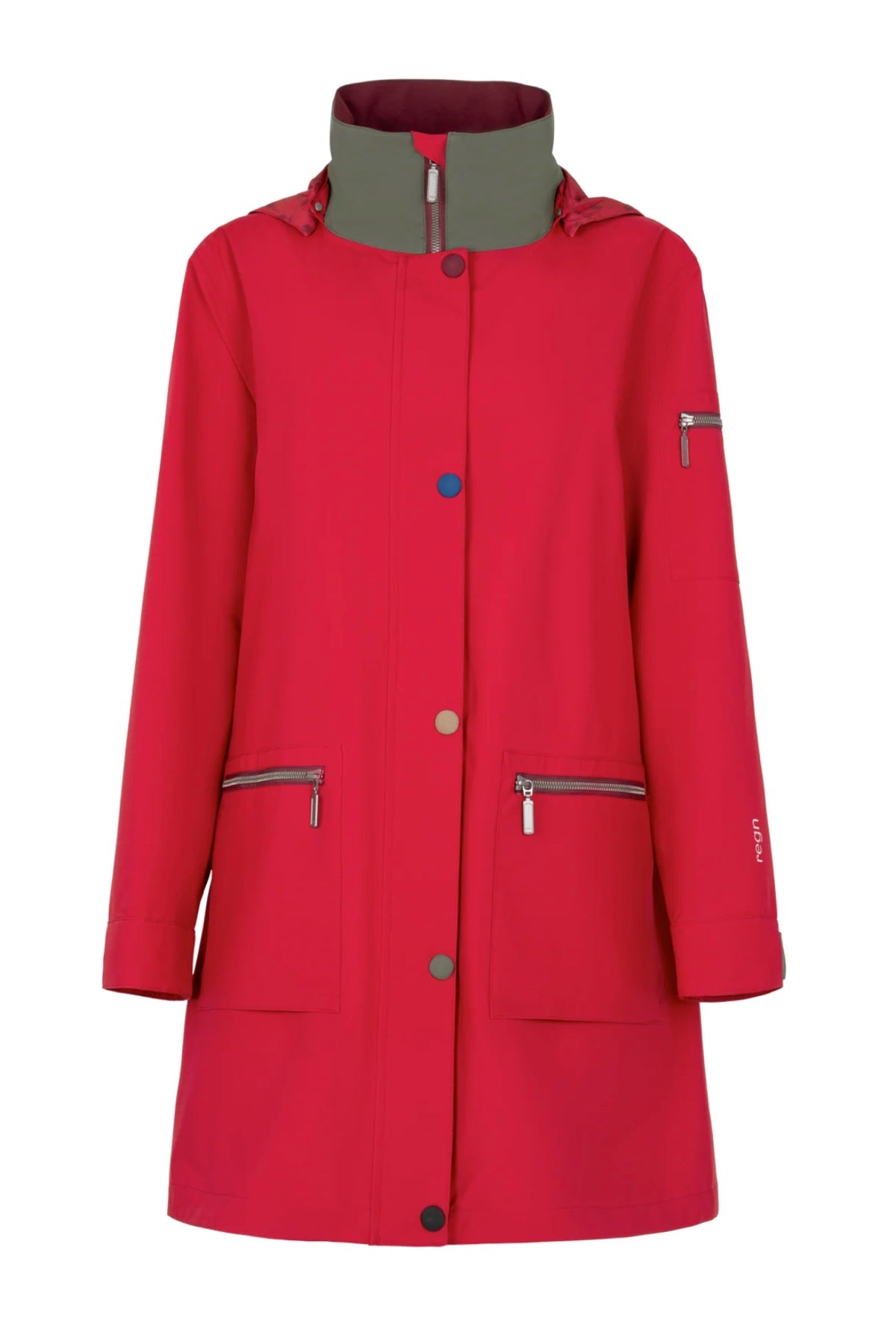 Regn Ea Jacket #farve_red