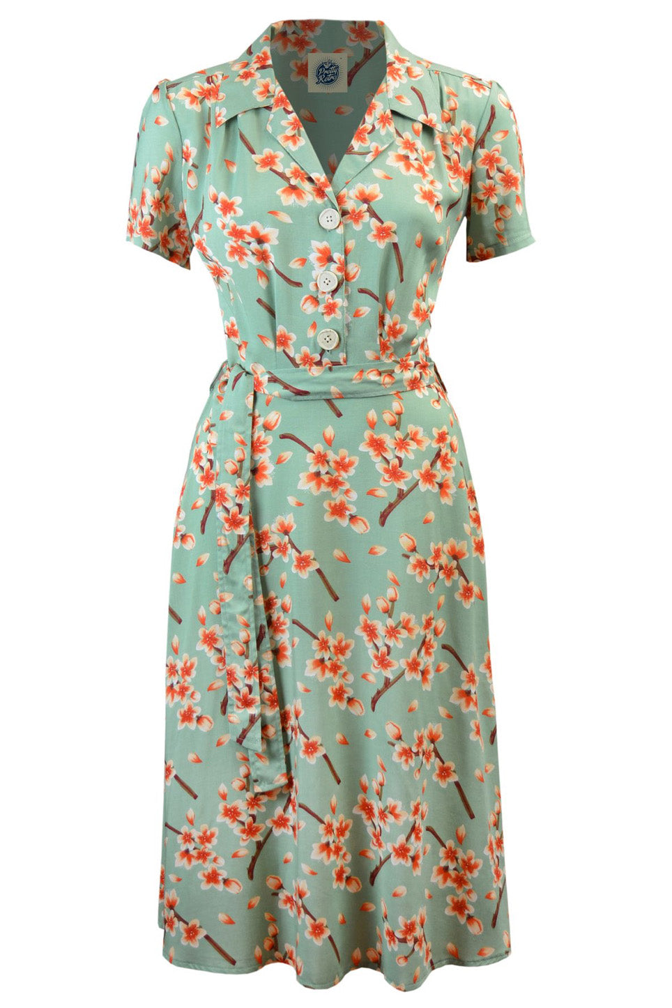 Pretty Retro Shirt Dress