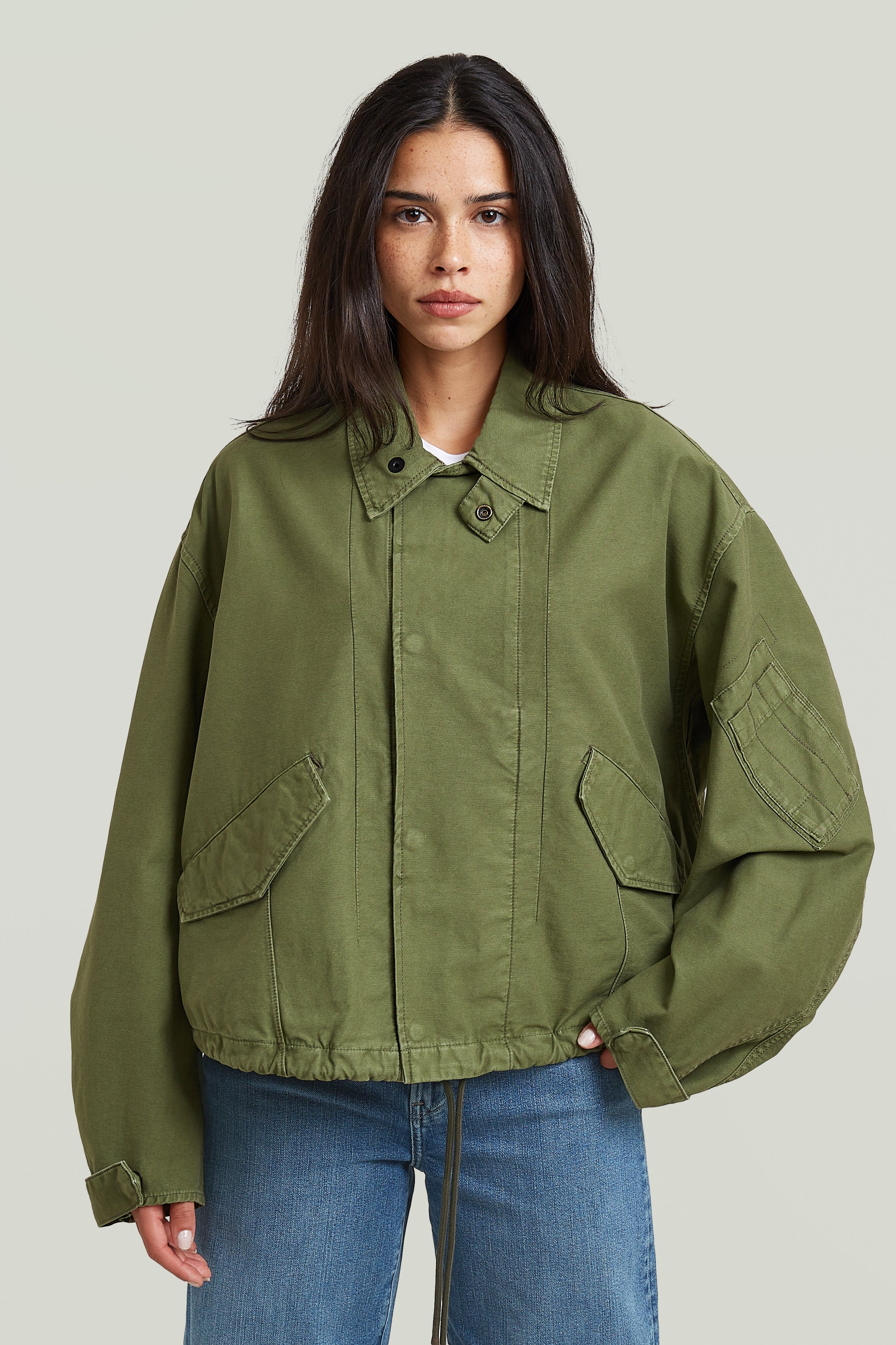 G-Star Oversized Cropped Jacket