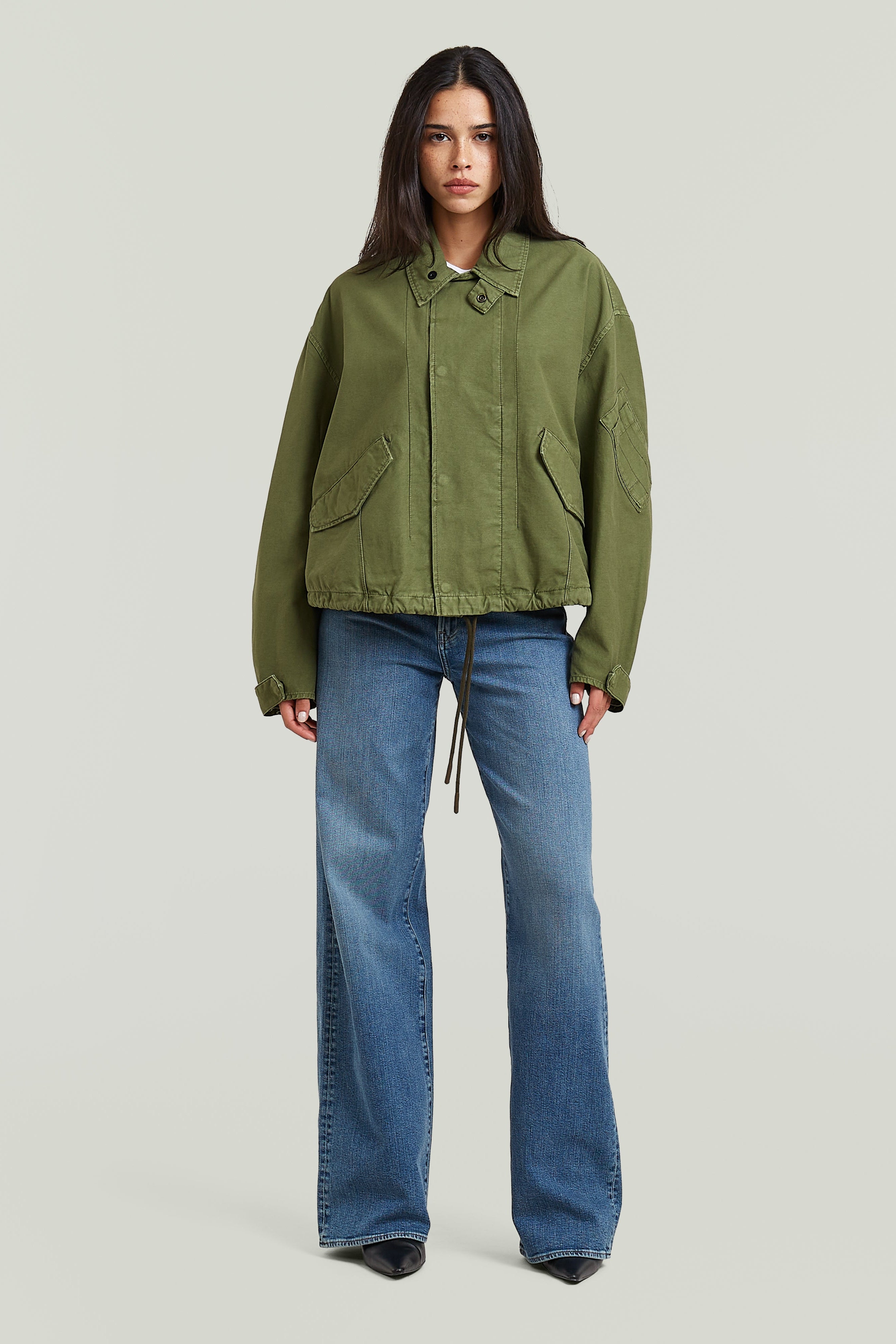 G-Star Oversized Cropped Jacket