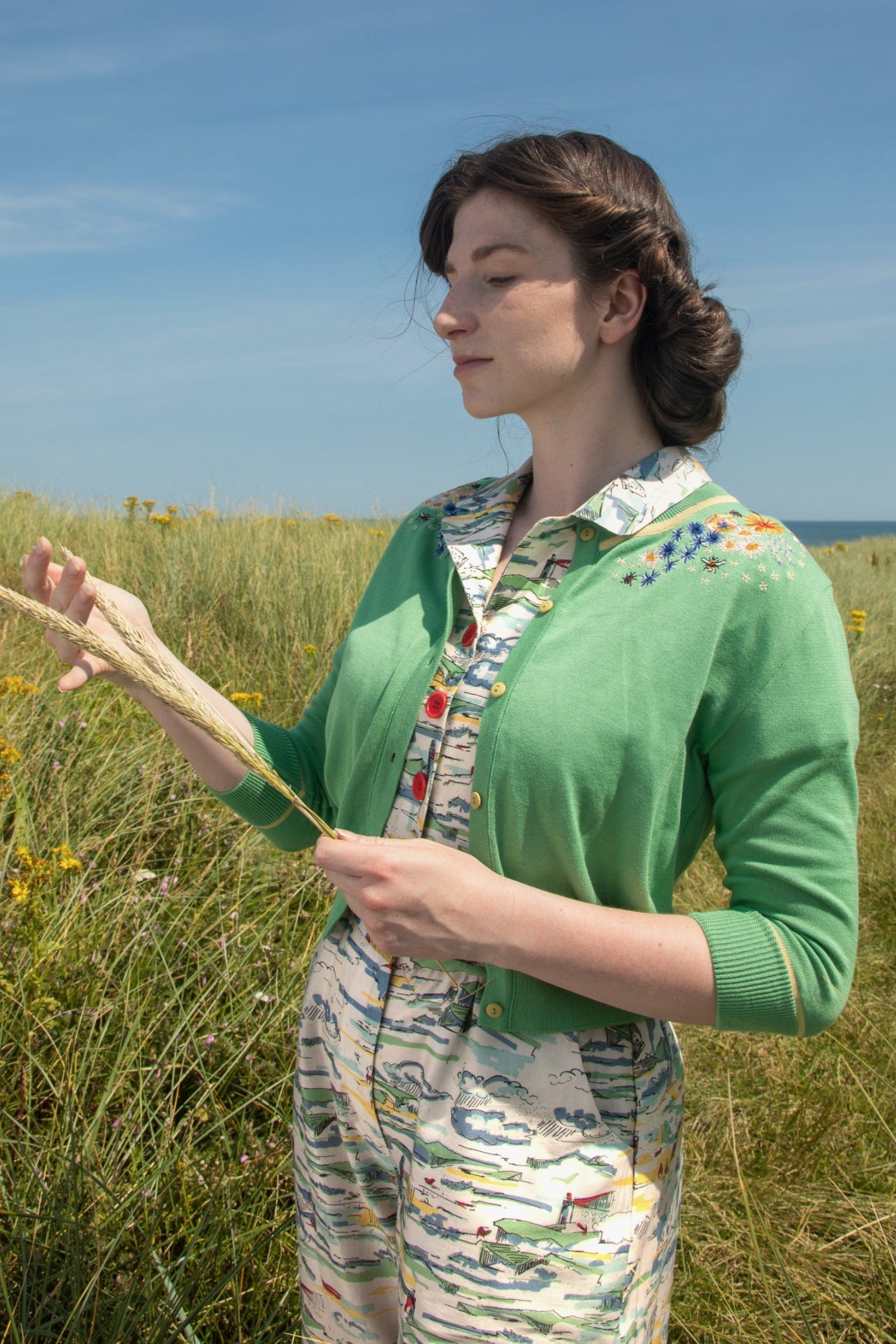 Palava Vera Cardigan Flowers