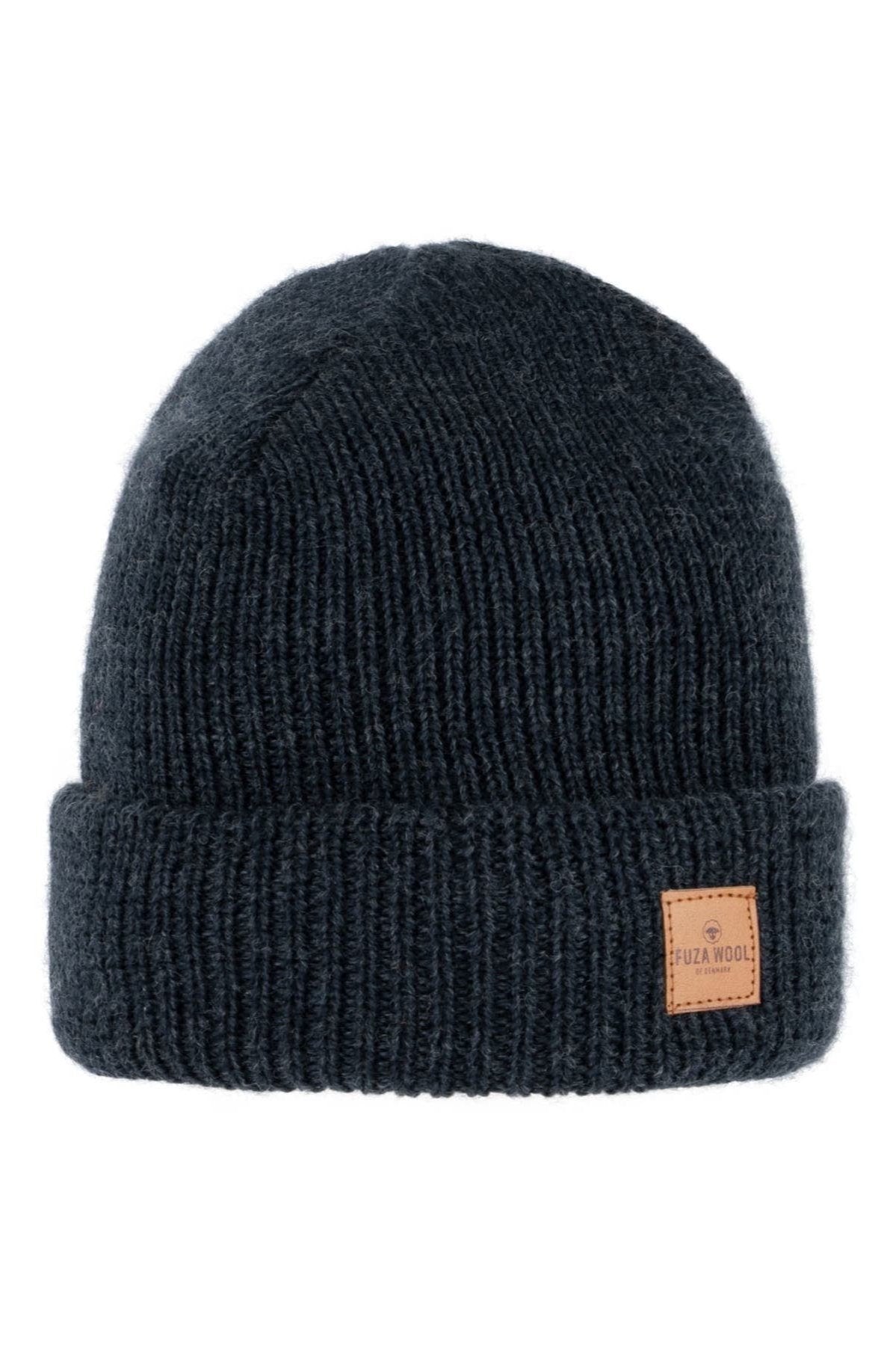 Fuza Wool C-Beanie #farve_navy