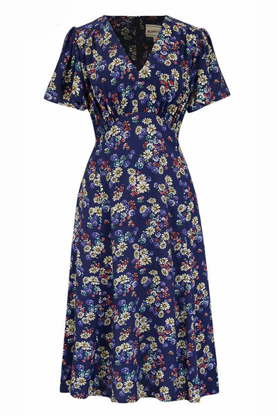 Weekend Doll Betty Dress Navy Flora #farve_navy-floral