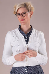 Emmy Design The Susie Q Cardigan Cream - Sophies.dk #farve_cream