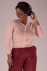 Emmy Design The Delightful Daytime Cardigan Peach Rosa - Sophies.dk #farve_peach