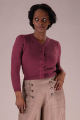 Emmy Design The Delightful Daytime Cardigan Raspberry - Sophies.dk #farve_raspberry