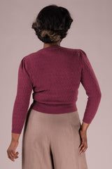 Emmy Design The Delightful Daytime Cardigan Raspberry - Sophies.dk #farve_raspberry