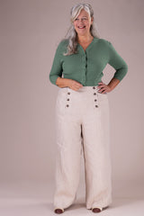 Emmy Design The Delightful Daytime Cardigan Sage Green Grøn - Sophies.dk #farve_sage-green