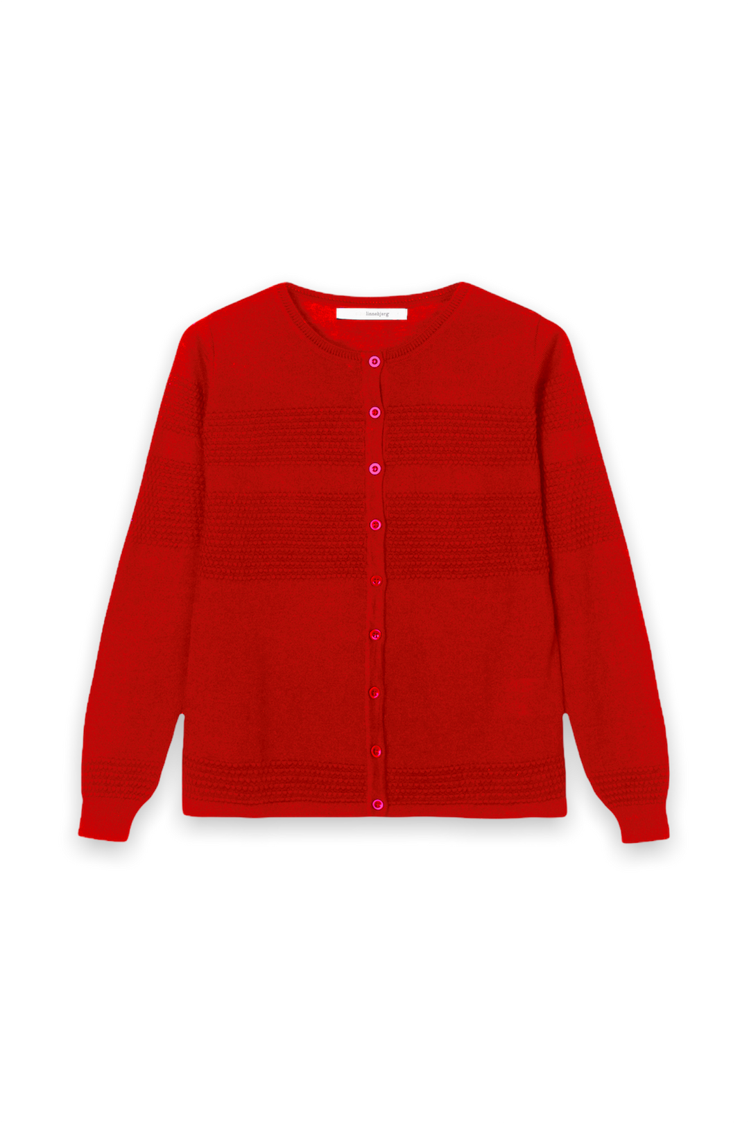 Sibin Linnebjerg Dita Cardigan - Rød-Sibin Linnebjerg-Sophies.dk #farve_red