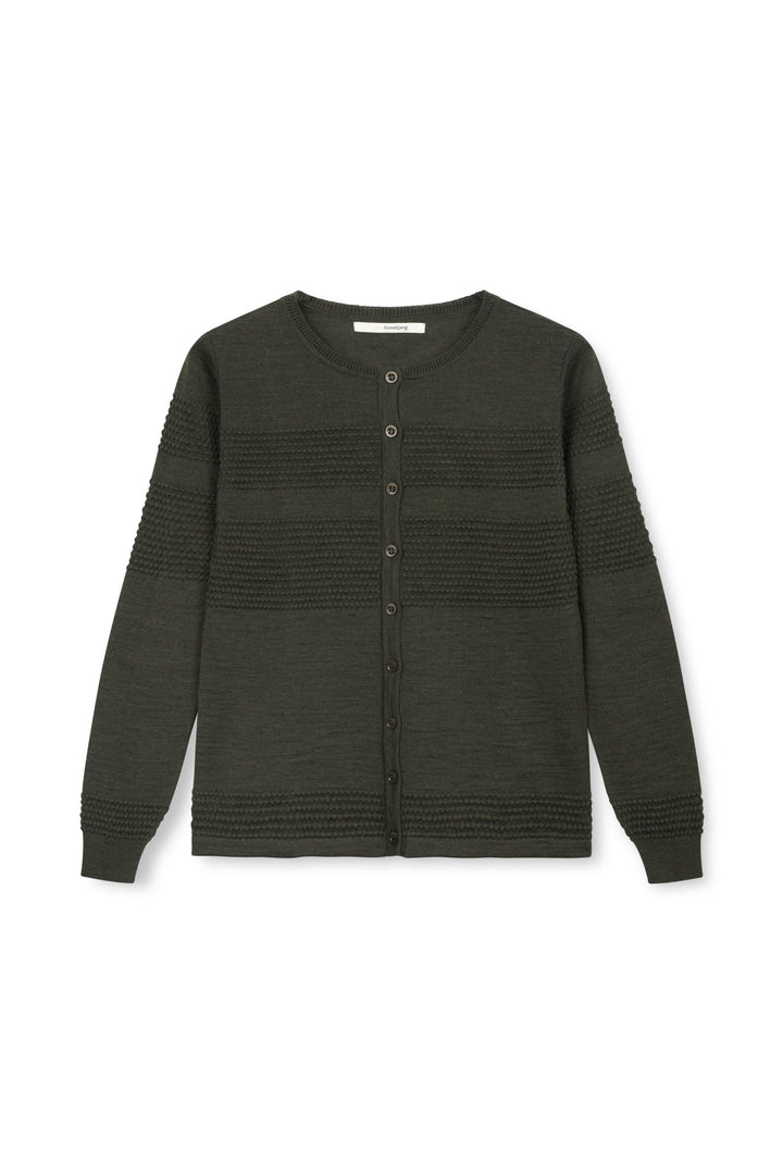 Sibin Linnebjerg Dita Cardigan - Mørk-Grøn-Sibin Linnebjerg-Sophies.dk #farve_dark-green