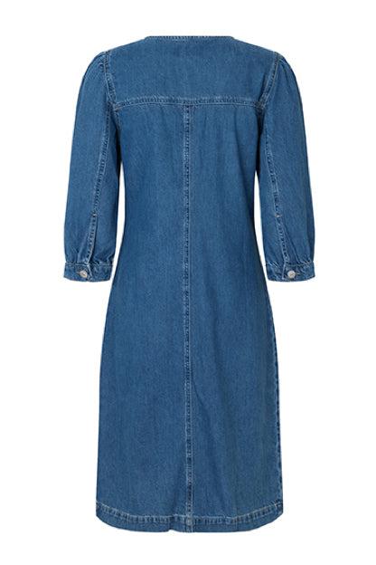 Global Funk Vega Denim Kjole-Global Funk-Sophies.dk