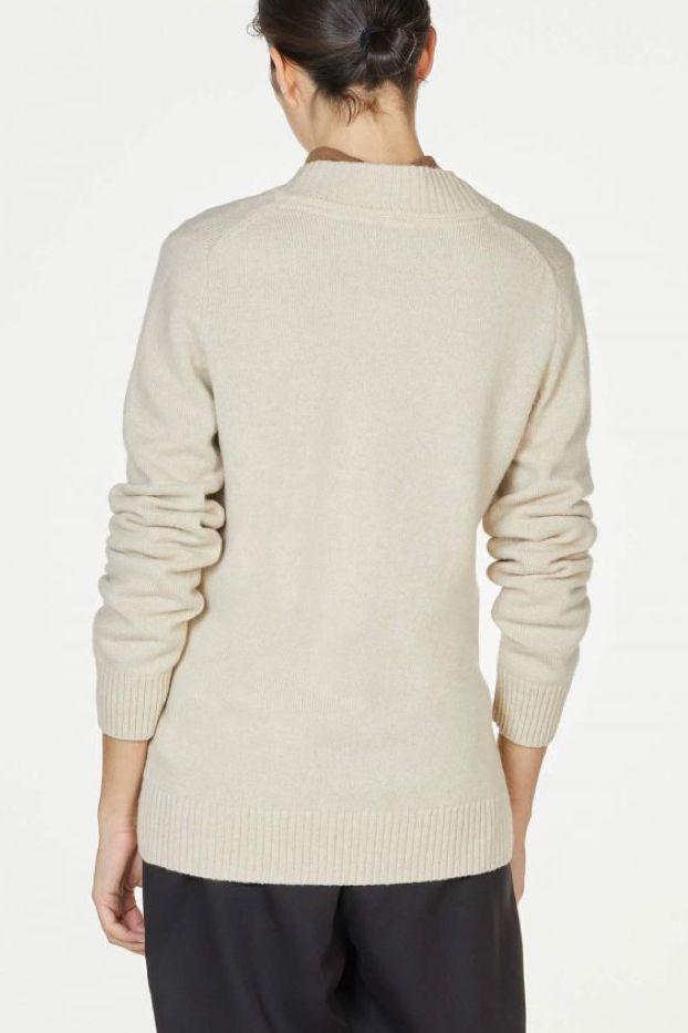Thought Dafney Cardigan Cream-Thought-Sophies.dk