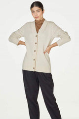 Thought Dafney Cardigan Cream-Thought-Sophies.dk