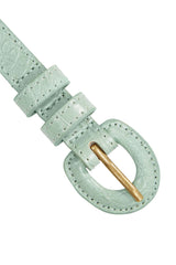 King Louie Croco Covered Belt-Spar-Green #farve_spar-green