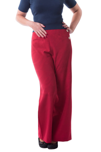 Pretty Retro Swing Pants - Red-Pretty Retro-Sophies.dk #farve_red