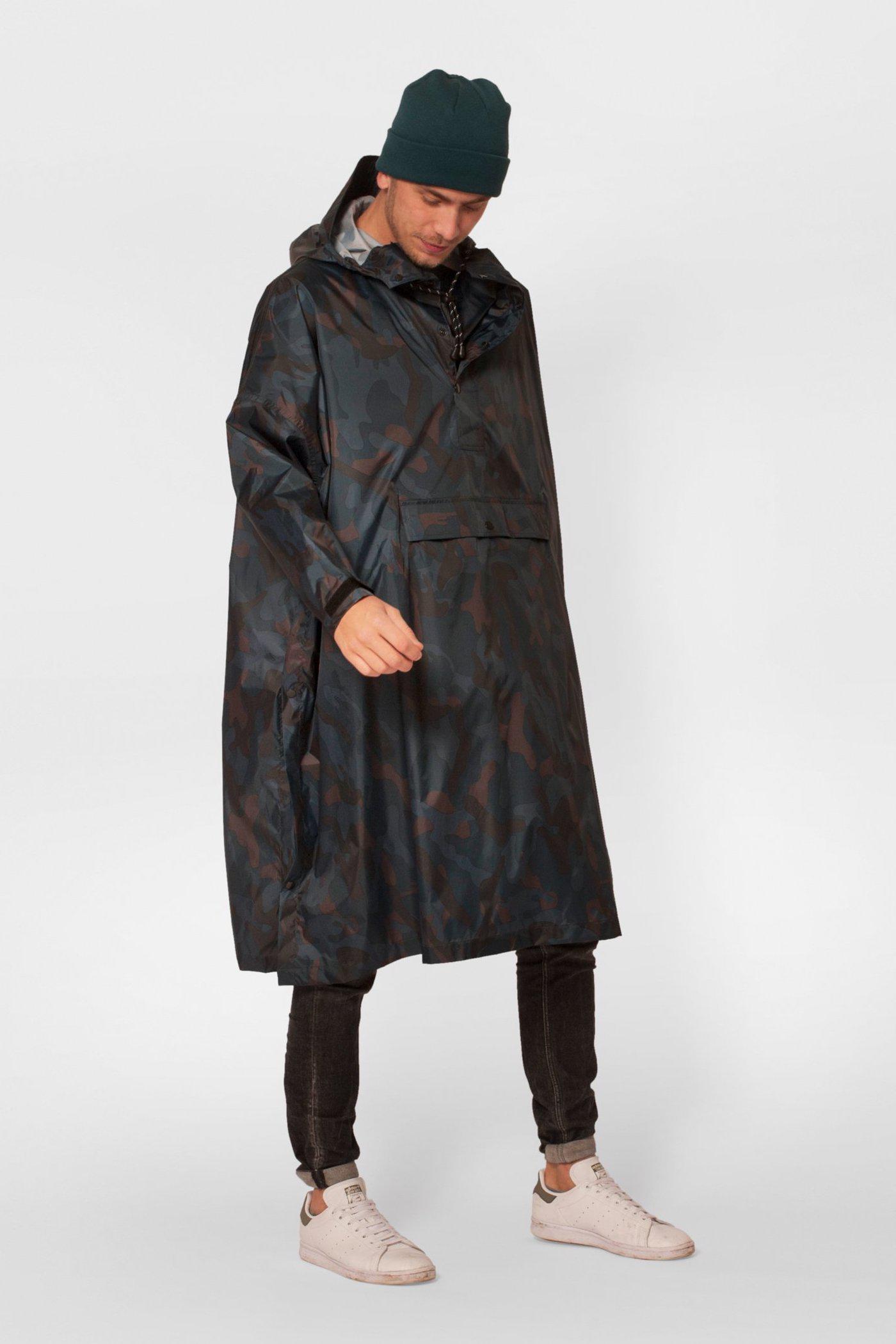 Rainkiss Rain Poncho - Storm Camo-Rainkiss-Sophies.dk
