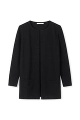 Sibin Linnebjerg Mary Short Cardigan Sort #farve_black