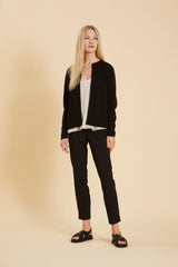 Sibin Linnebjerg Sense Cardigan Black Sort - Sophies.dk #farve_black
