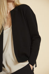 Sibin Linnebjerg Sense Cardigan Black Sort - Sophies.dk #farve_black