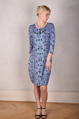 Tone Barker Maudacity Dress Aquafleur-Tone Barker-Sophies.dk