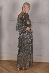Tone Barker Nyn-Frida Dress Ink-drops-Tone Barker-Sophies.dk