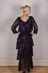 Tone Barker Nyn-Frida Dress Night Purple-Tone Barker-Sophies.dk
