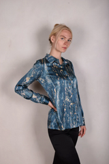 Tone Barker Tamie Skjorte - Marble Light-Tone Barker-Sophies.dk