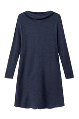 By Basics Blusbar Dress A-line Drapped Neckline